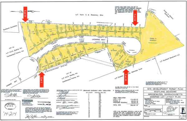 Bridgewater, MA- 24 Lots - 6.71+/- Acres of Land - Permitted Development Site Under Chapter 40B